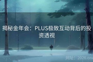 揭秘金年会：PLUS极致互动背后的投资透视