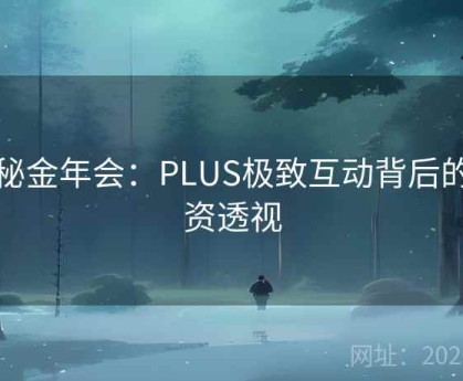 揭秘金年会：PLUS极致互动背后的投资透视