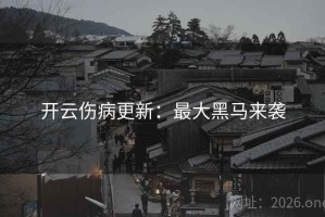 开云伤病更新:最大黑马来袭 开云伤病更新:最大黑马来袭