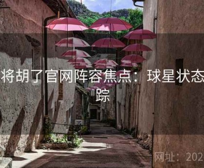 麻将胡了官网阵容焦点：球星状态追踪